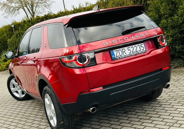 Land Rover Discovery Sport cena 69999 przebieg: 189000, rok produkcji 2017 z Czarna Woda małe 596